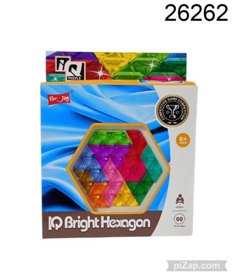 Imagen de ROMPECABEZAS HEXAGONO ACRILICO 4.26